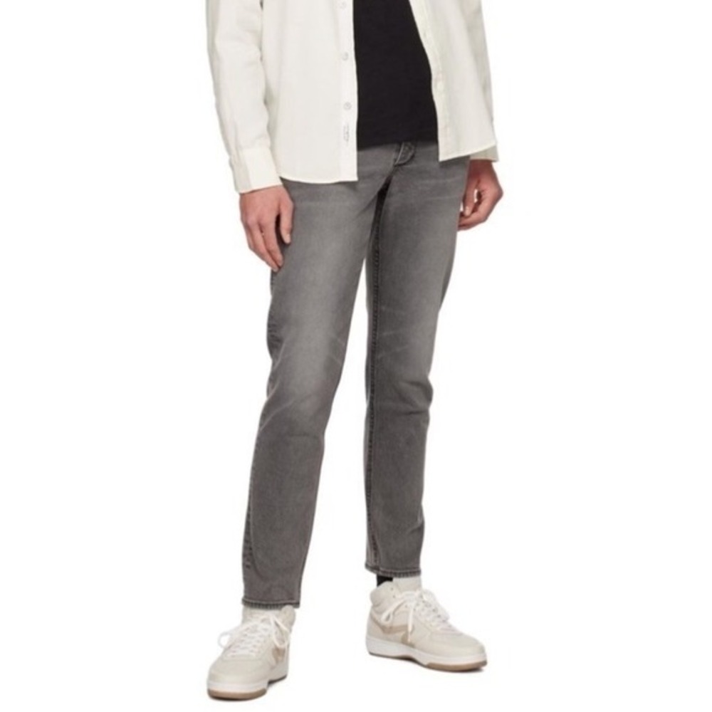 NWT Rag Bone& Fit 2 Slim Jeans Greyson Faded Mid rise 30X32 Button Fly Grunge
